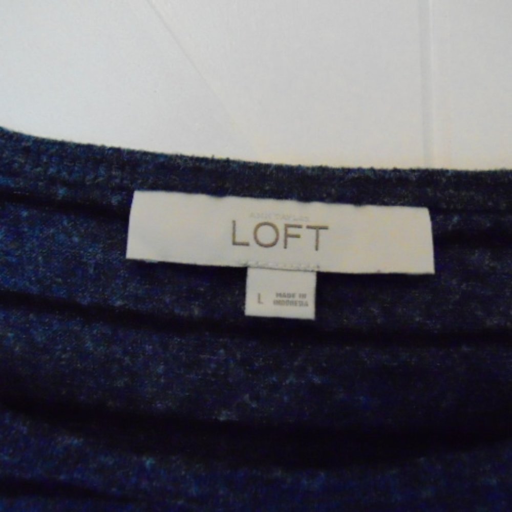 Ann‎ Taylor LOFT Long Sleeve Striped Tunic Top - Picture 6 of 6